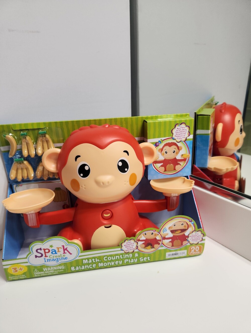 Spark Create Imagine Math, Counting & Balance Plastic Monkey Play Set +3 - Picture 10 of 10